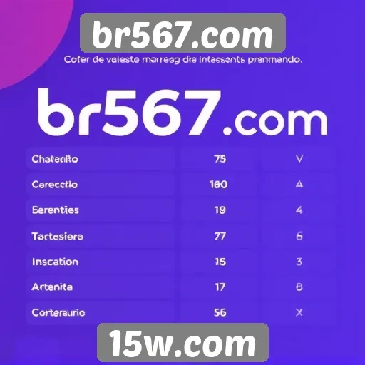 Avaliação das características de br567.com em comparação com concorrentes